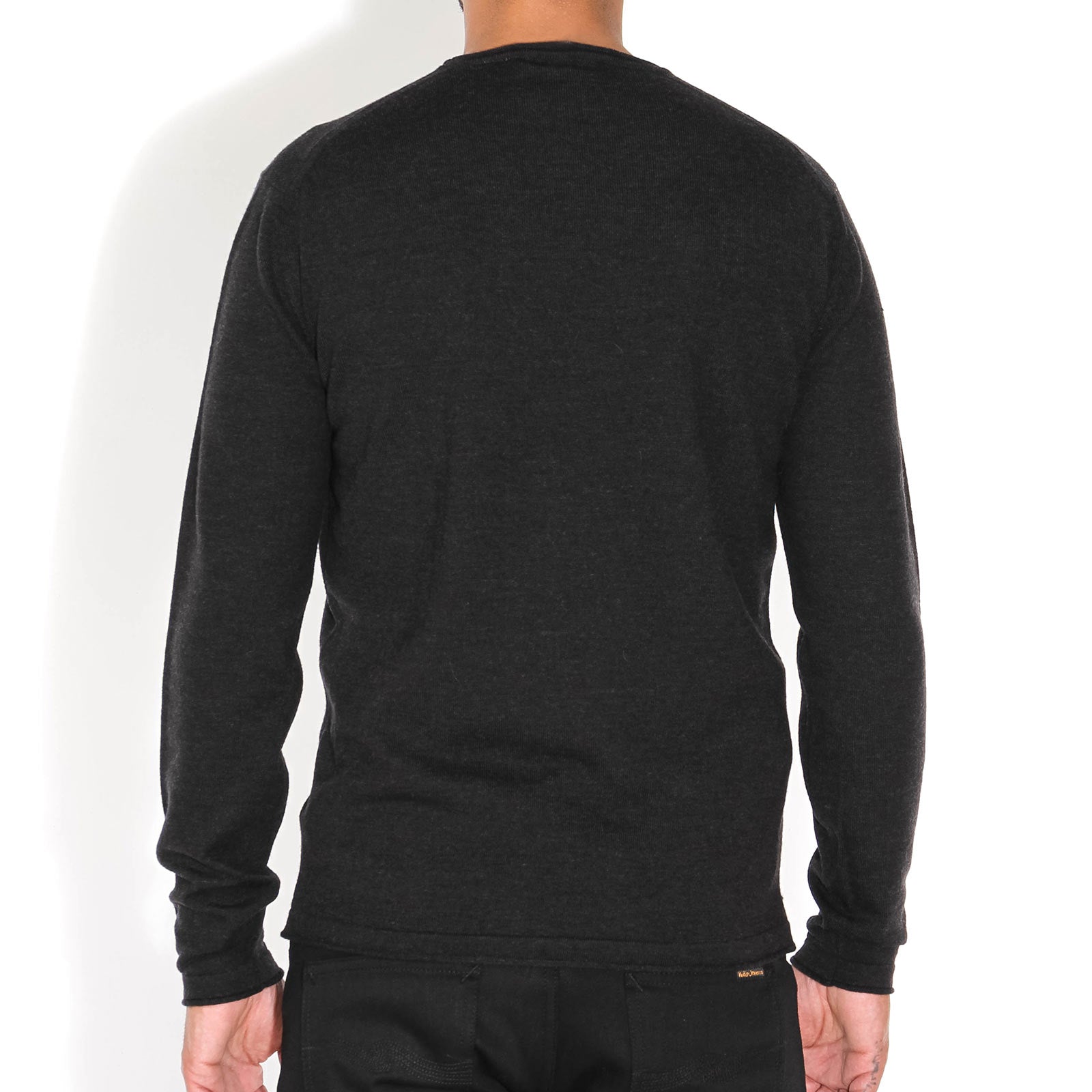 Cleese Longsleeve charcoal melange JohnnyLove