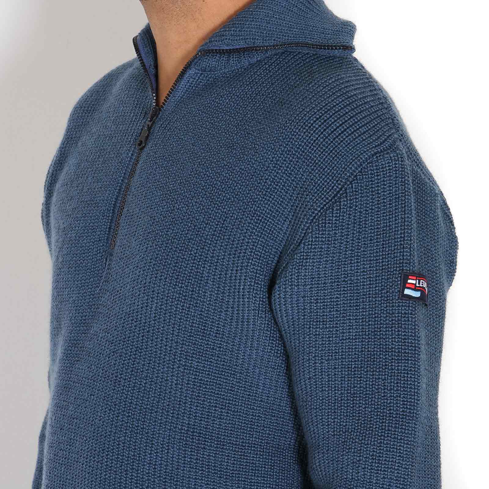 Admiral Wool Troyer jeansblue Leuchtfeuer