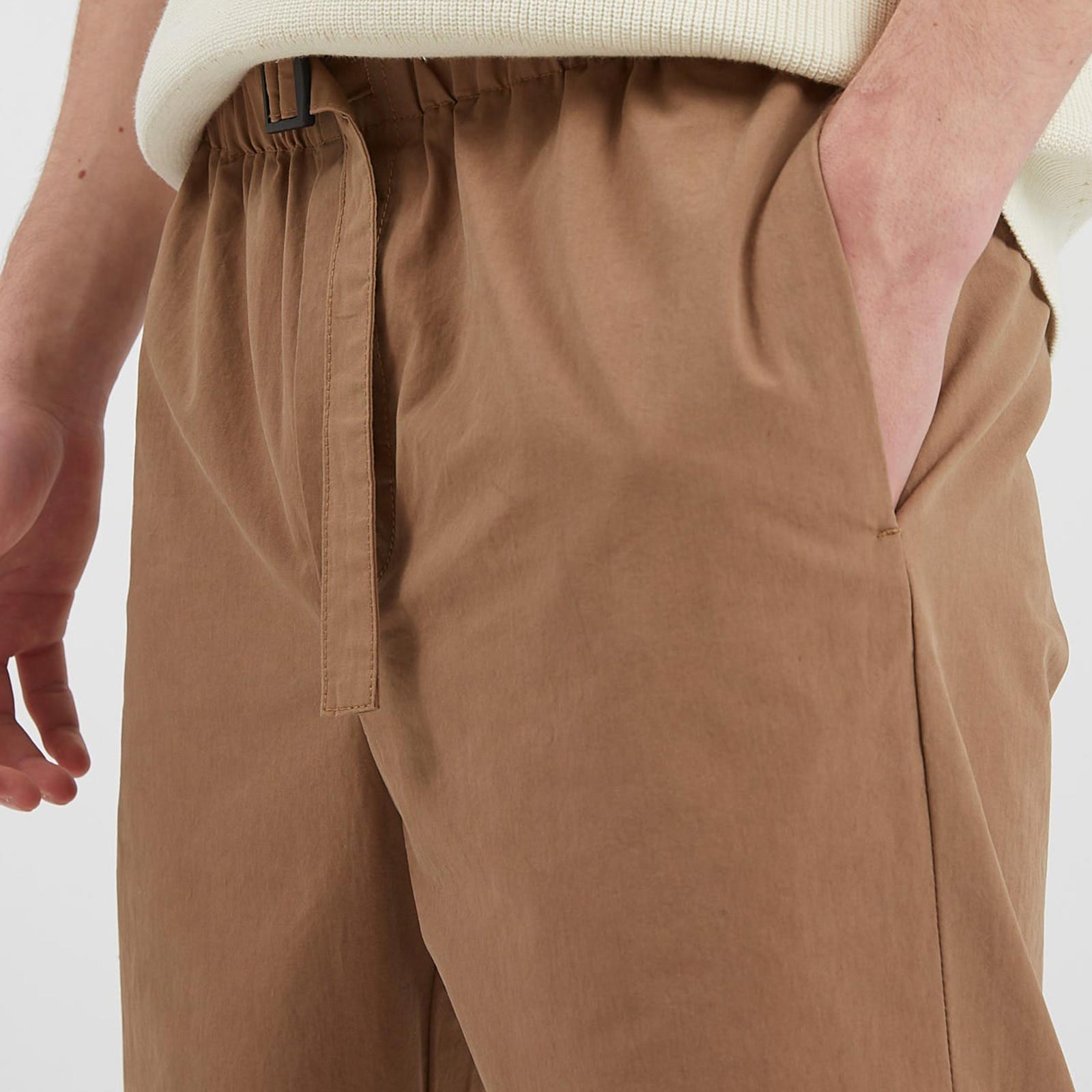 Belt Pants toasted coconut