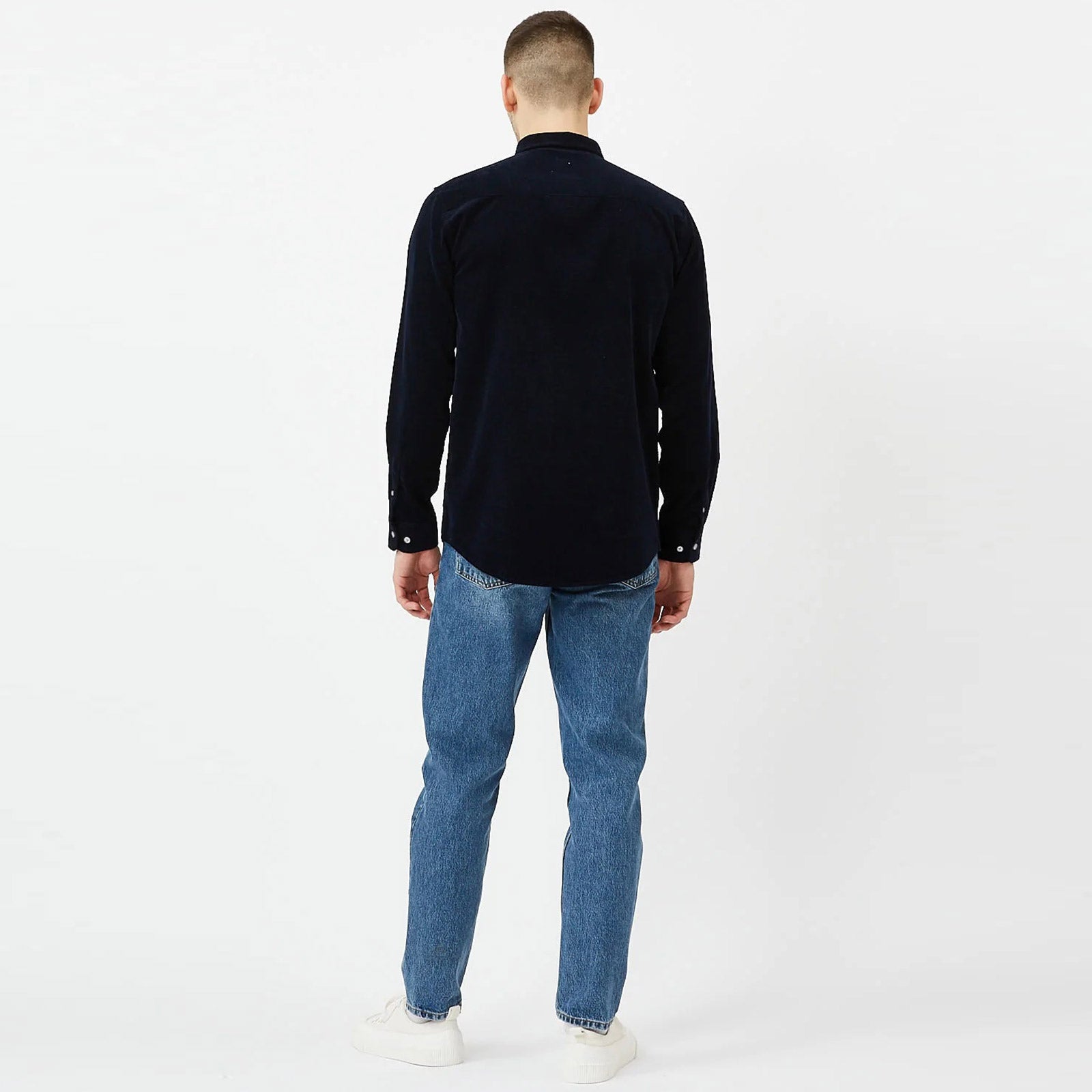 Walther 2.0 Cord Shirt navy blazer