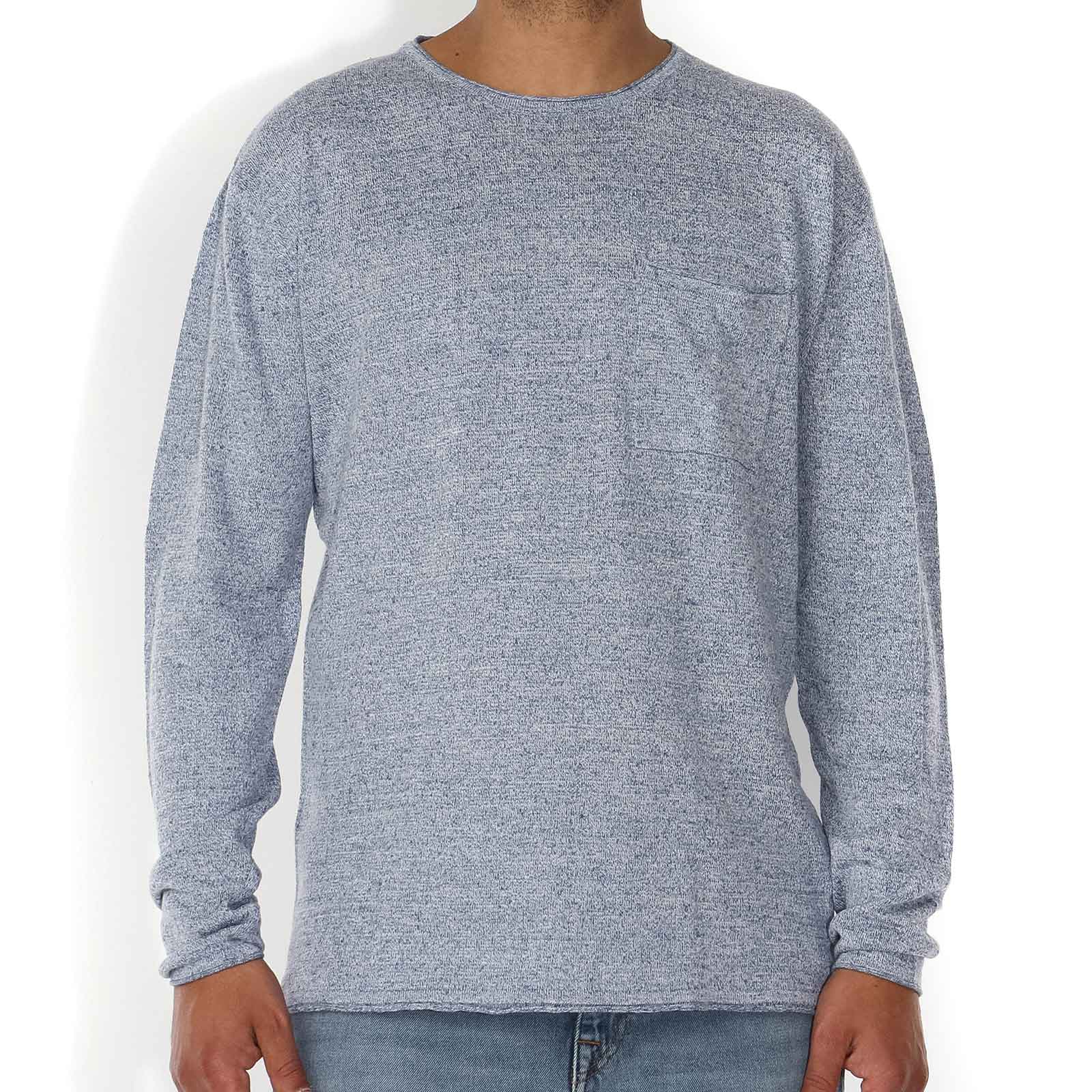 Helmuth Jumper true navy melange Minimum