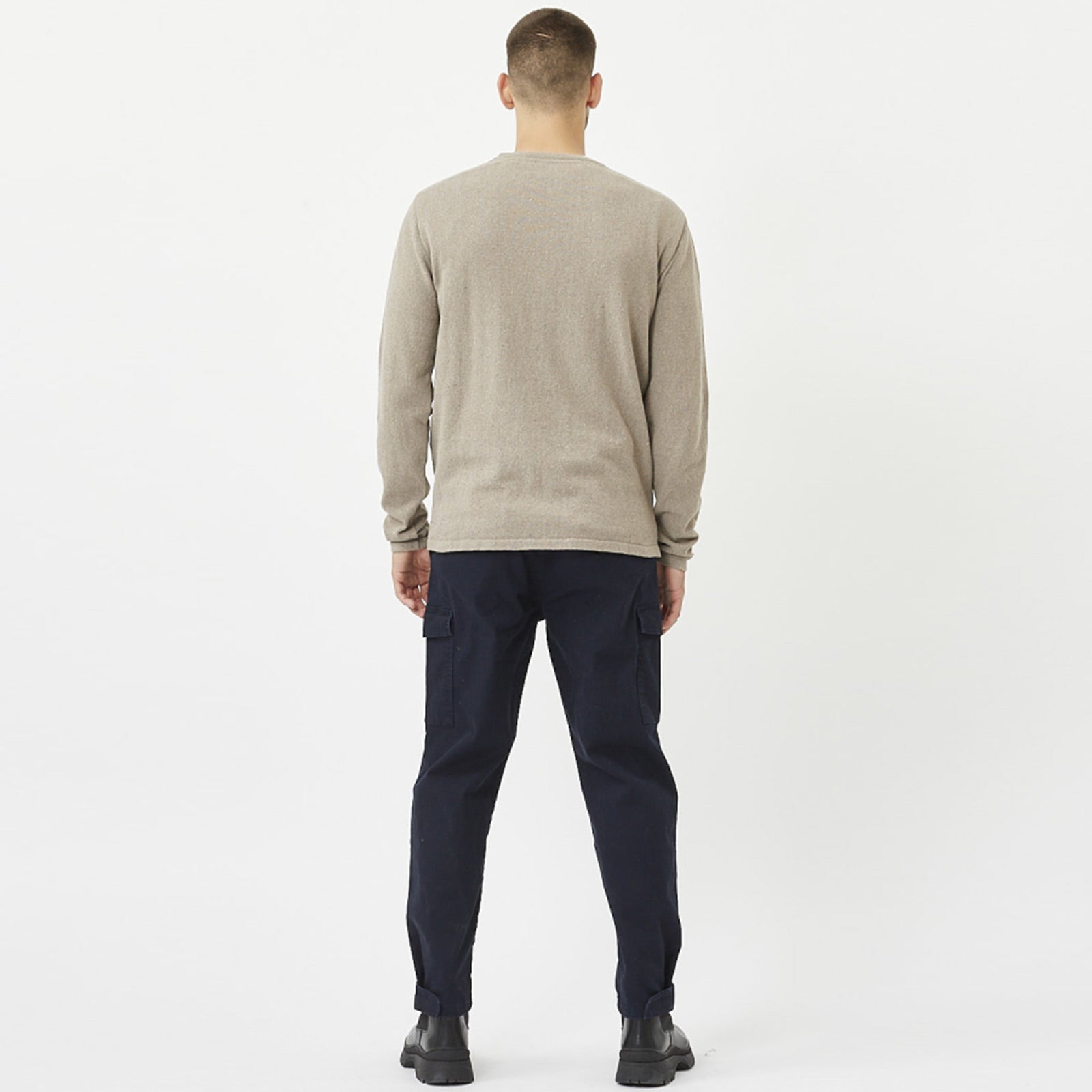 Kalle Jumper khaki melange