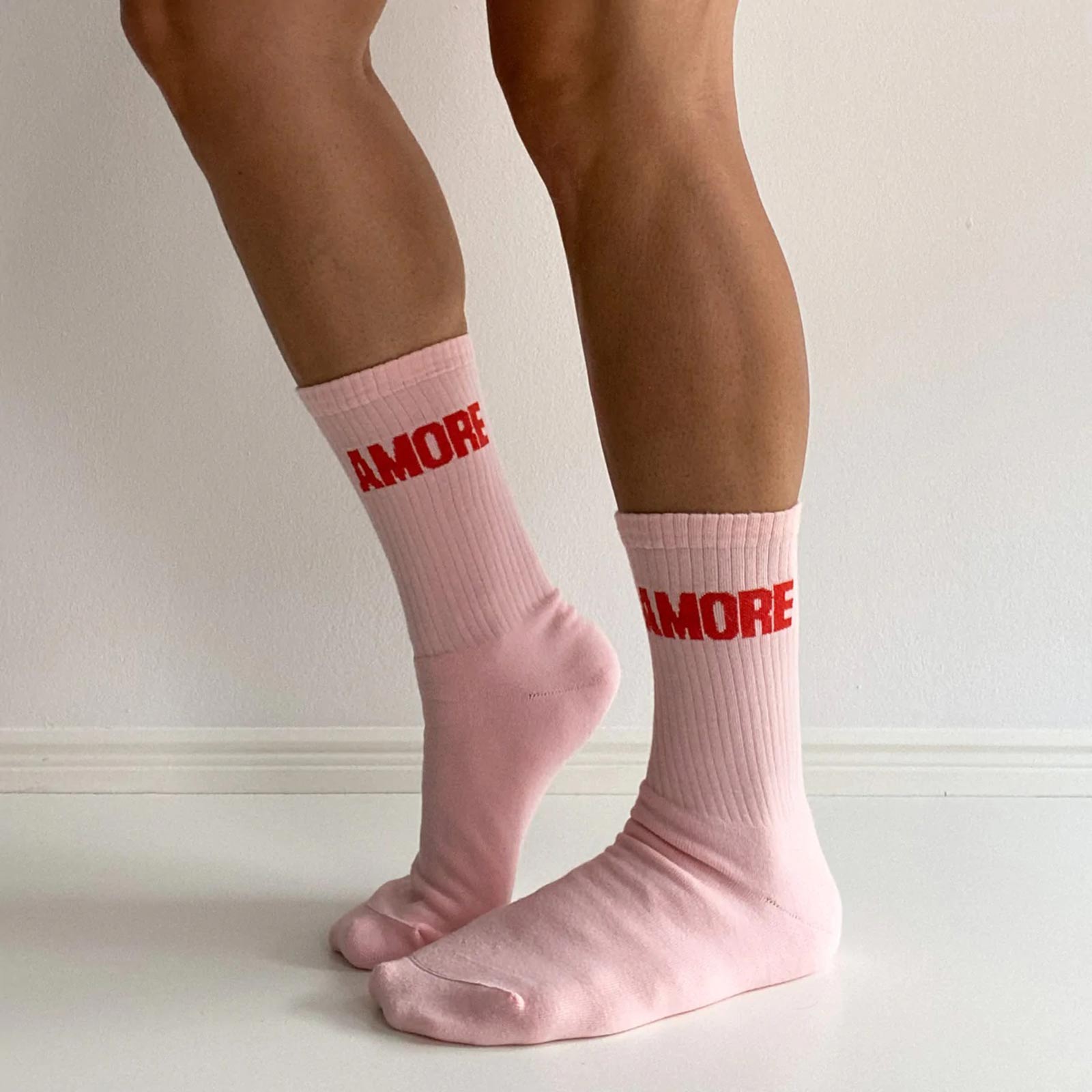 Amore Socks pink/red