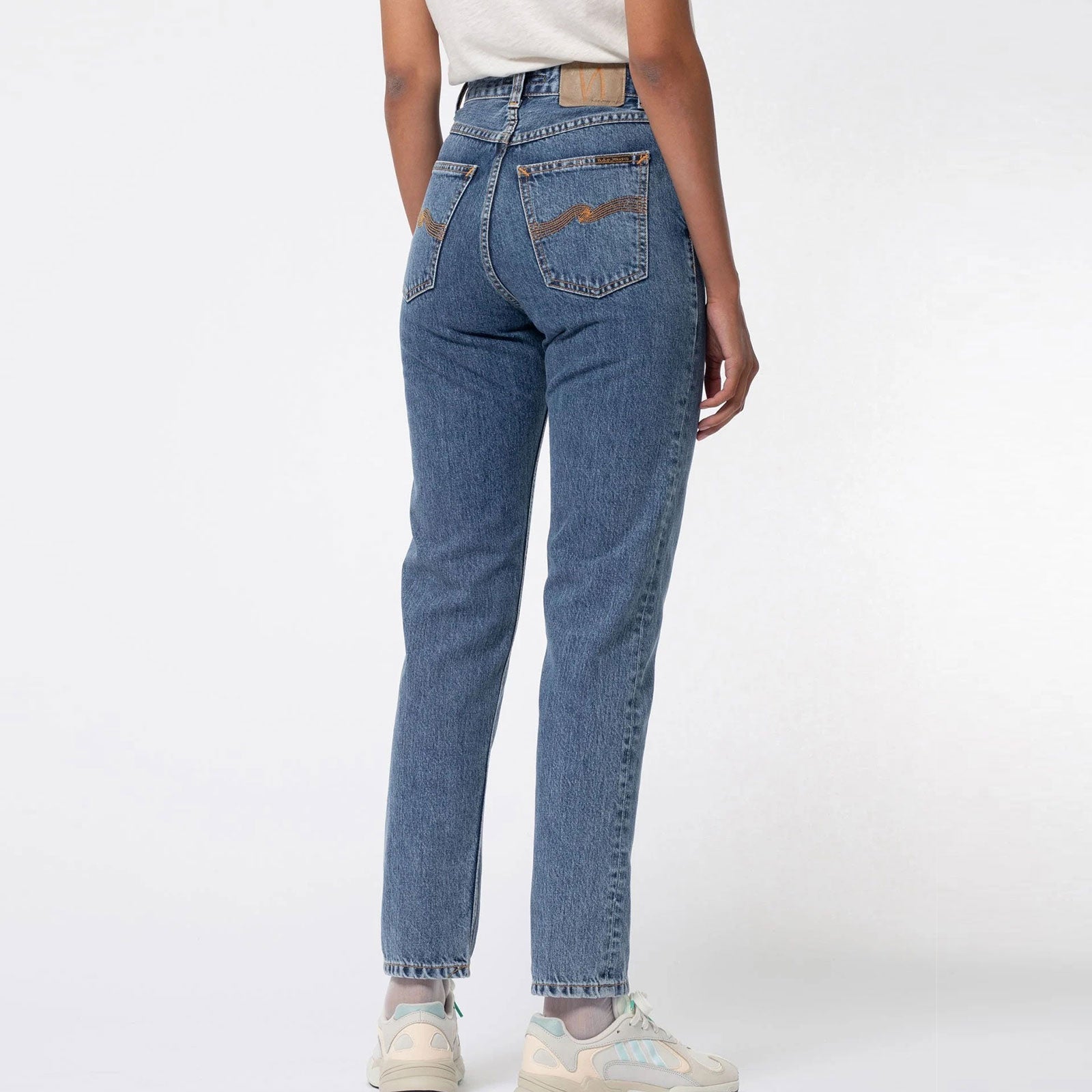 Breezy Britt Jeans friendly blue Nudie Jeans