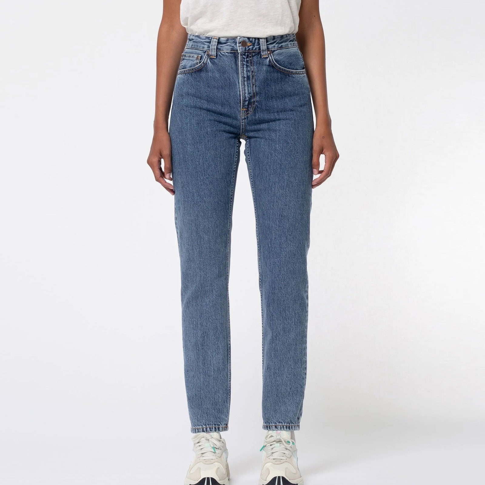 Breezy Britt Jeans friendly blue Nudie Jeans