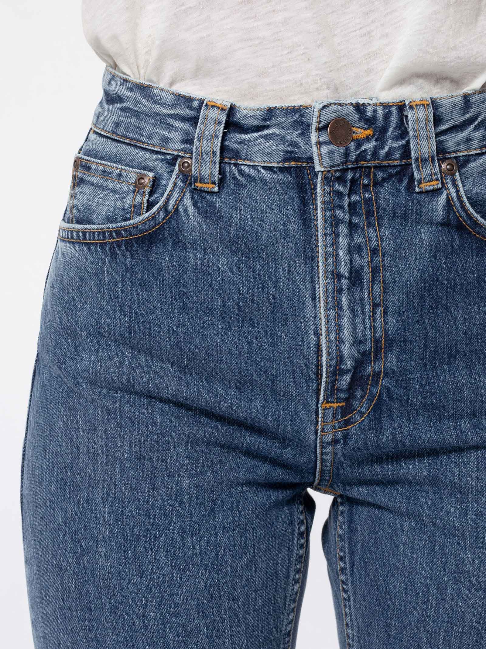 Breezy Britt Jeans friendly blue Nudie Jeans