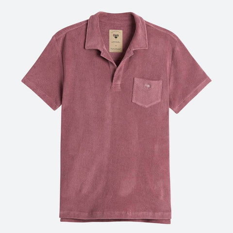 Polo Terry Shirt dusty plum