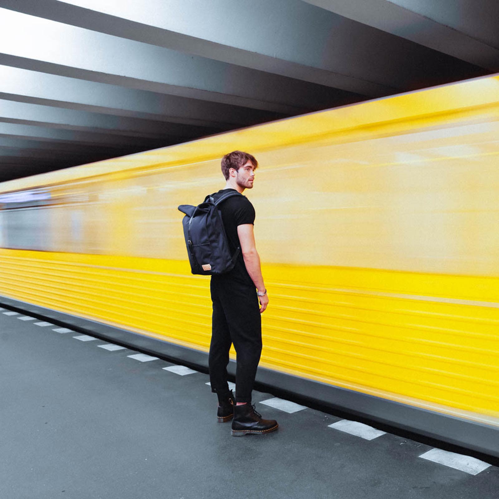 Alex 24h Backpack midnight black/black