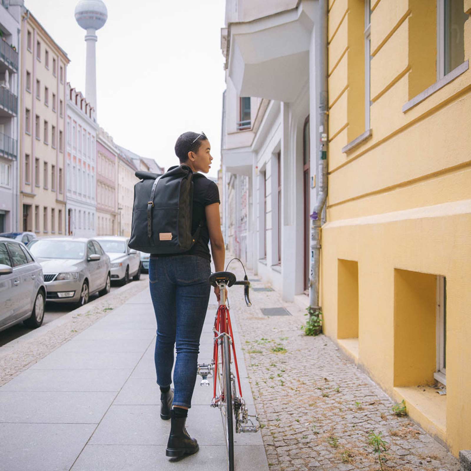 Alex 24h Backpack midnight black/black