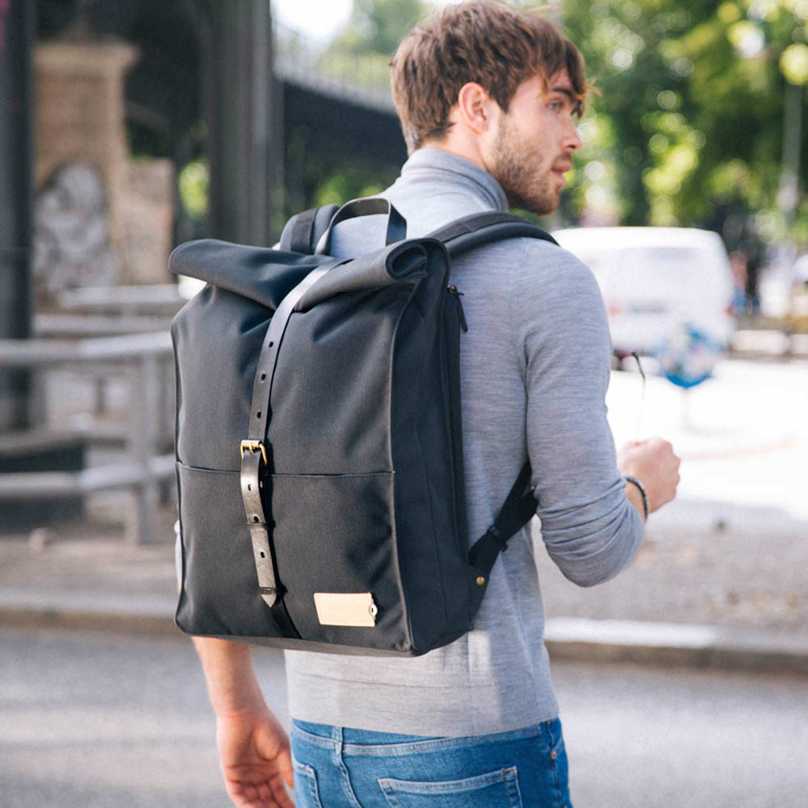 Alex 24h Backpack midnight black/black