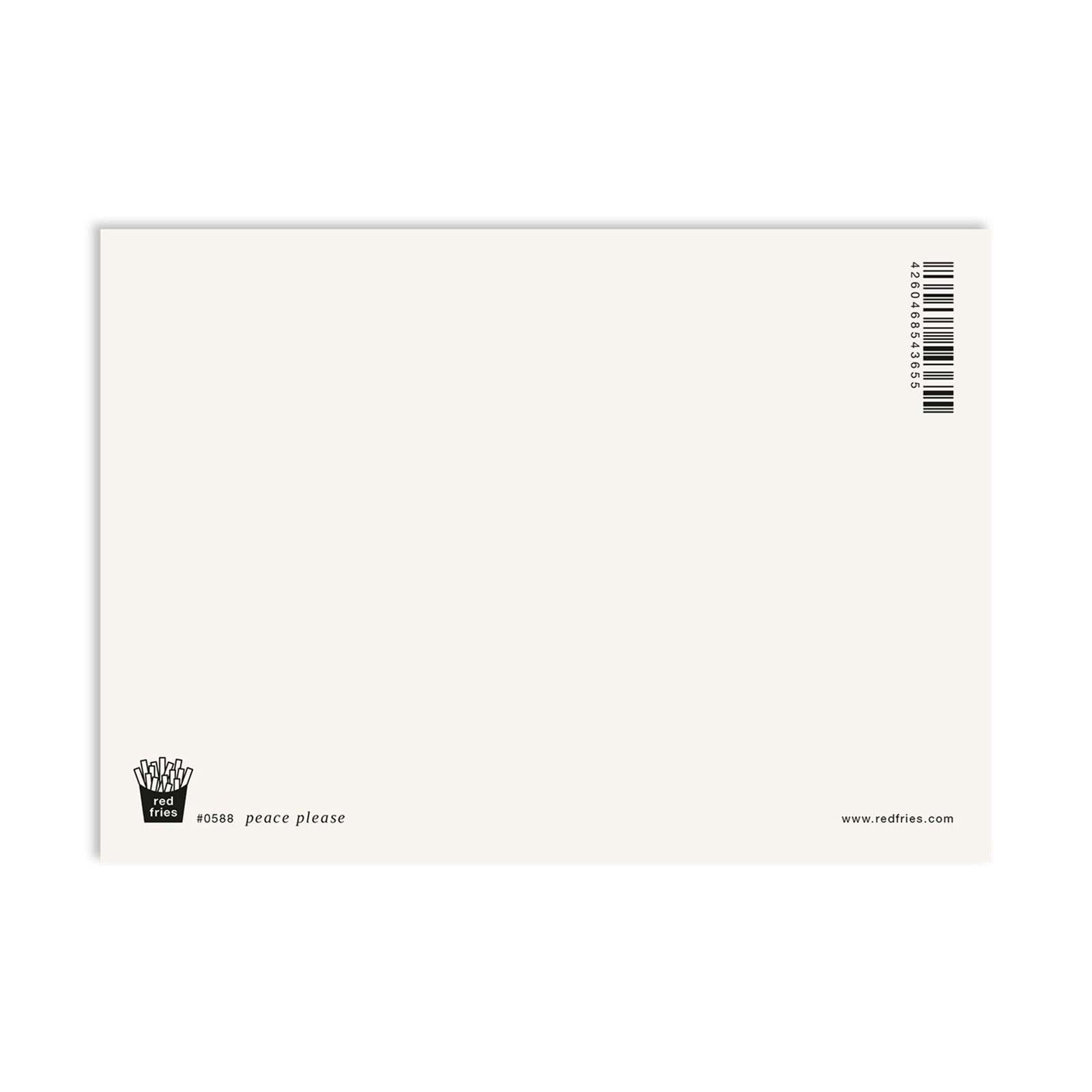 Postkarte Peace Please