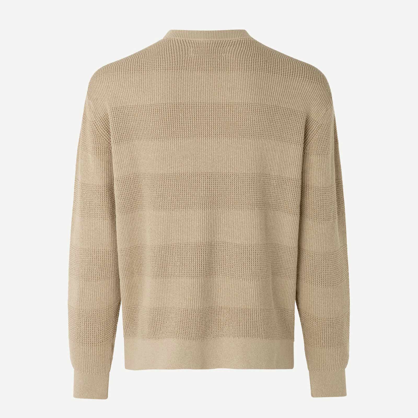 Lucas Crew Neck Jumper humus