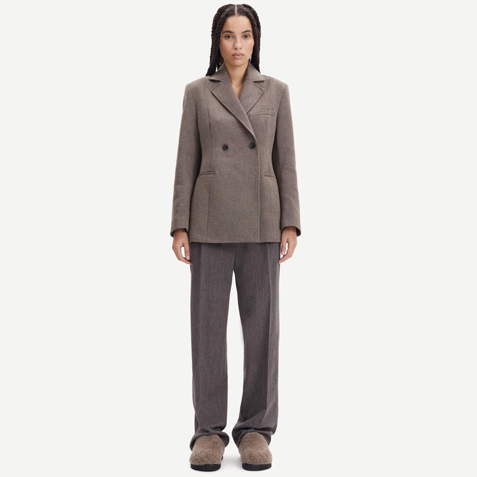 Ramona Trousers brown twill