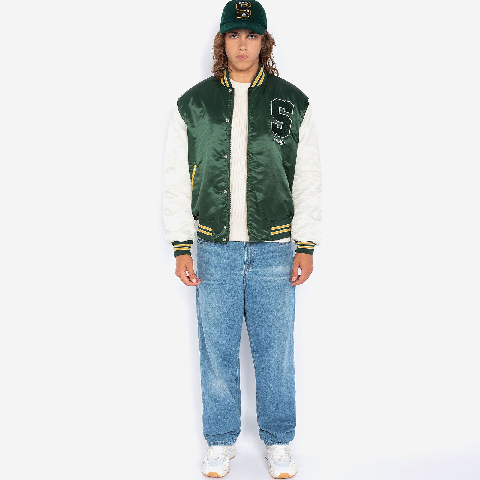 Coachman BiColor Bomber Jacket green/offwhite
