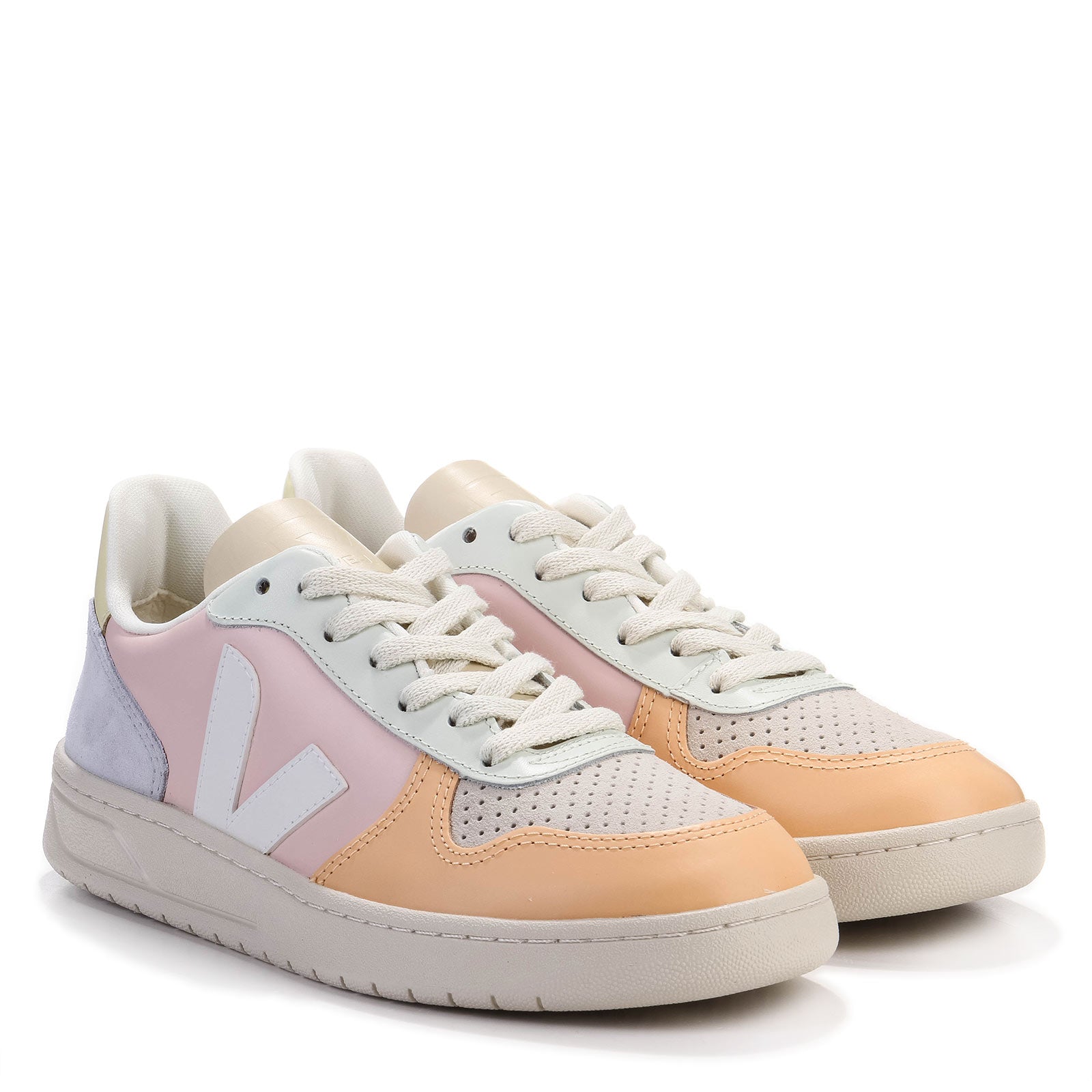 V10 Leather petale/white/multico