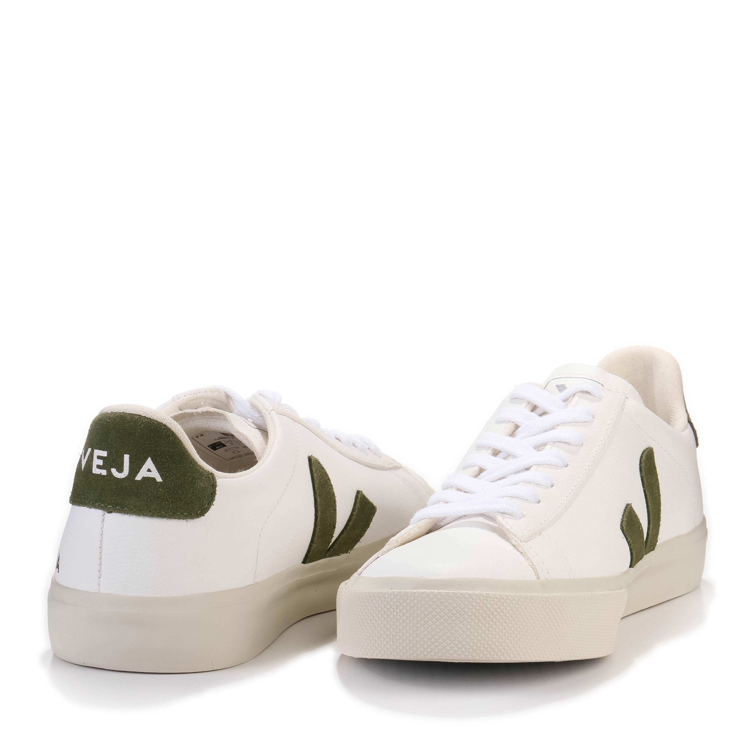 Campo W Leather white/kaki
