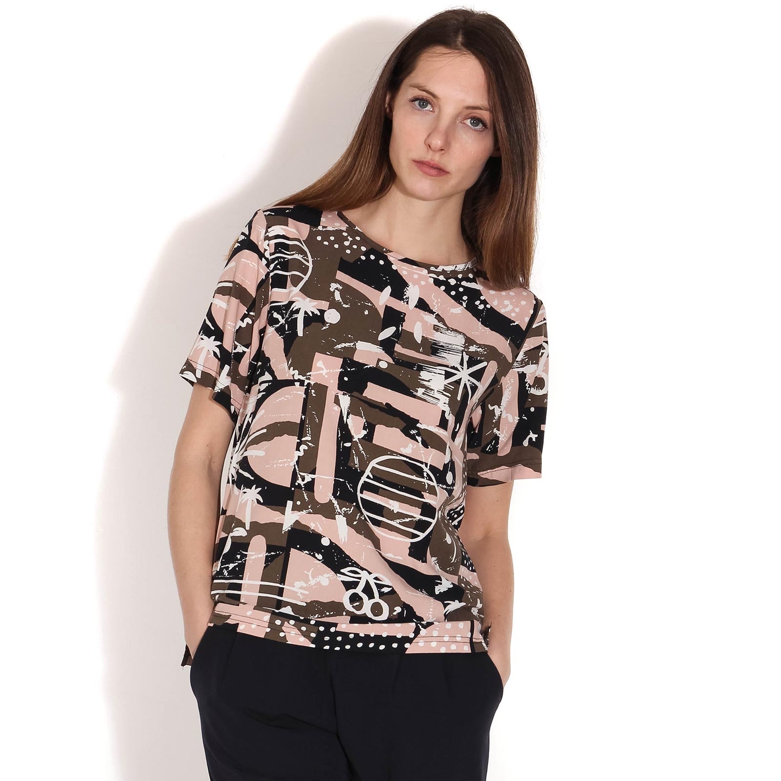 Sika Printed Top ways Wemoto