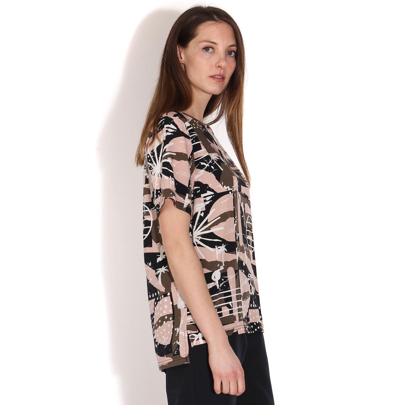 Sika Printed Top ways Wemoto