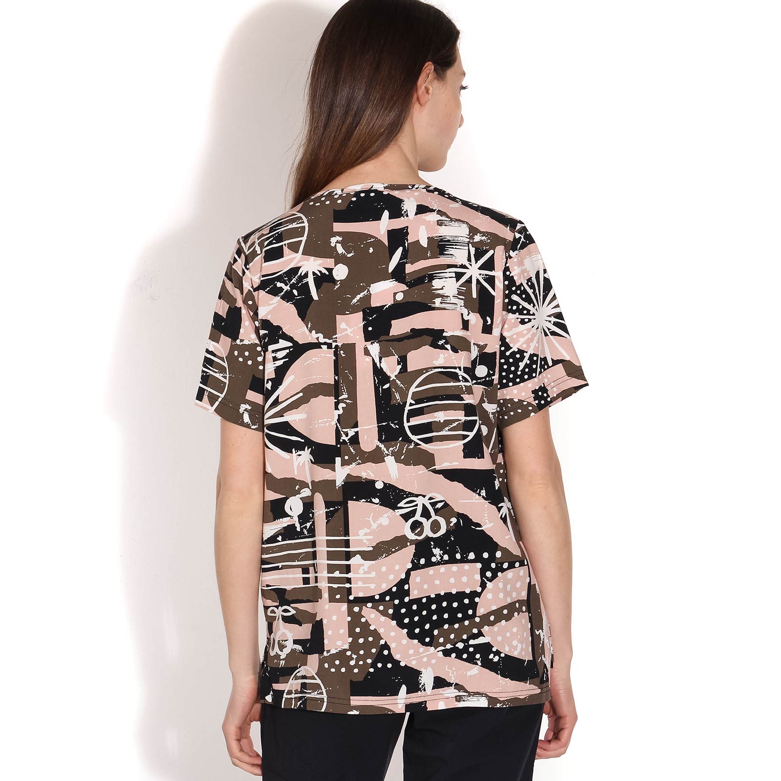 Sika Printed Top ways Wemoto