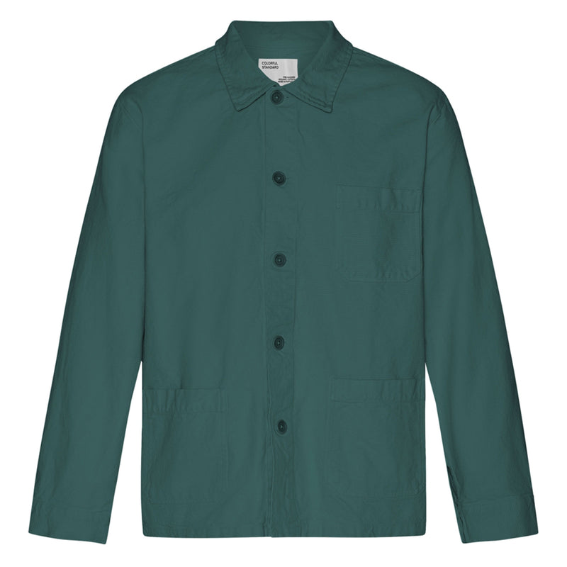 Organic Workwear Jacket ocean green