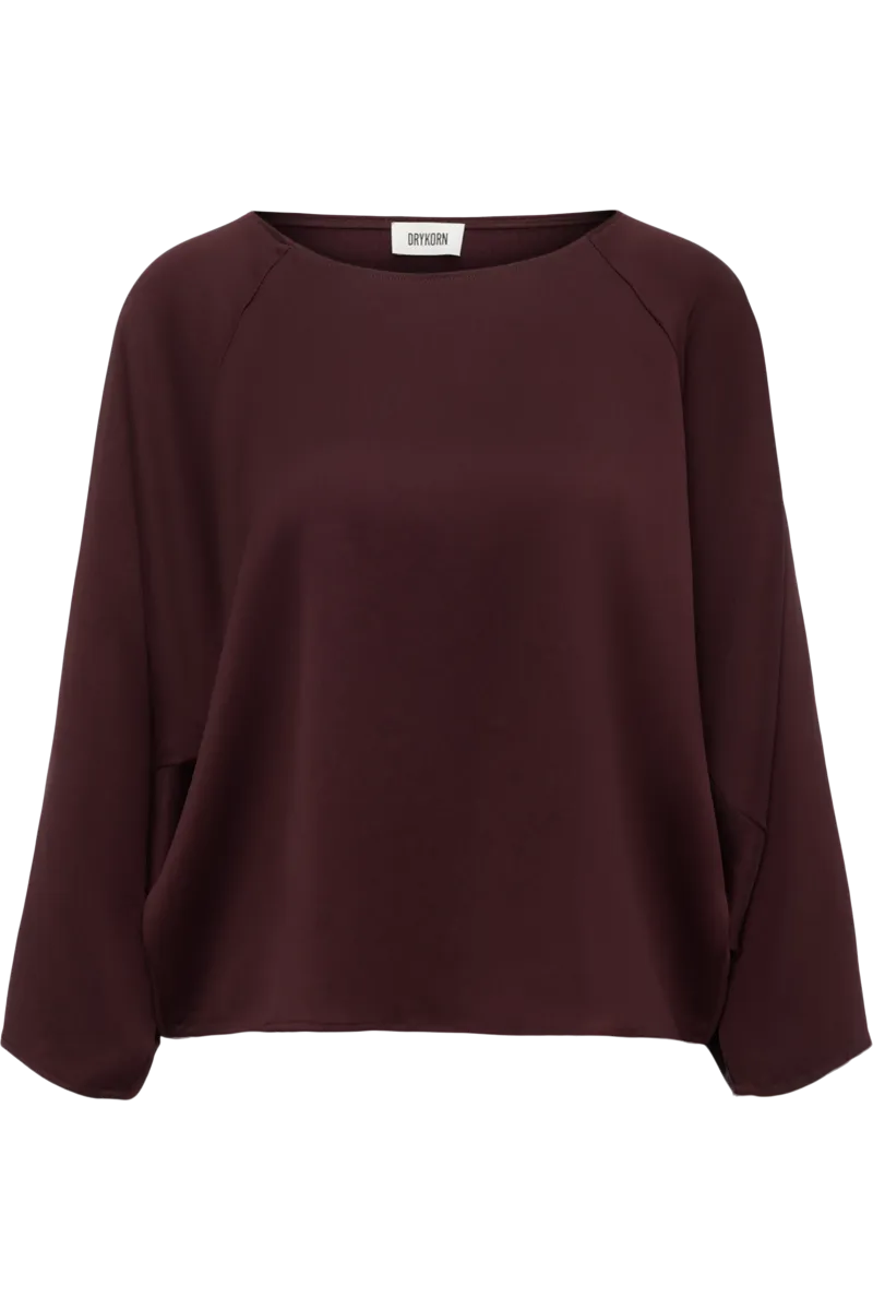 Nialini Blouse 130065 burgundy Drykorn