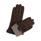 CariannaMBG Glove Suede dark brown