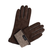 CariannaMBG Glove Suede dark brown