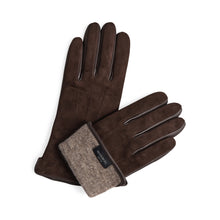 CariannaMBG Glove Suede dark brown