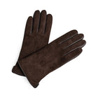CariannaMBG Glove Suede dark brown
