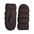 CaiaMBG Puffer Mitten espresso brown