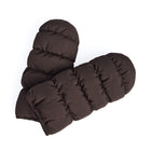 CaiaMBG Puffer Mitten espresso brown