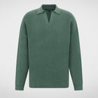 Rustino Polo Jumper 420122 forest green