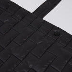 Quilted Tote Bag black