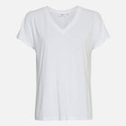 MSCHFenya Modal V Neck Tee optical snow