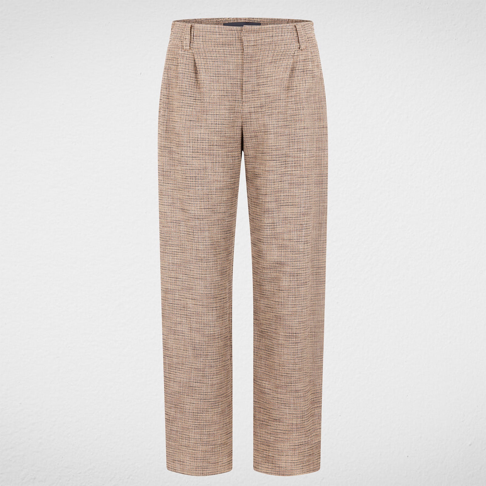 Jealous Pants 146486 brown houndstooth