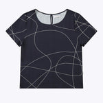 WeHella Short Sleeve Shirt navy blue