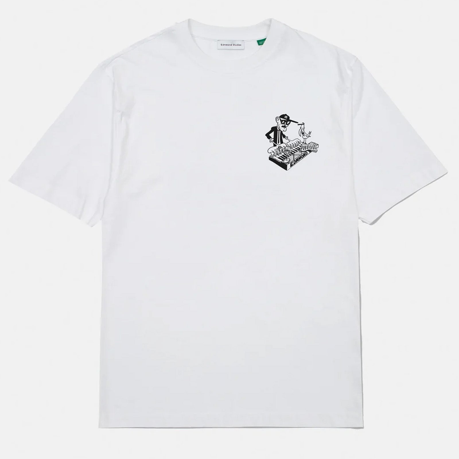 Piano Concert Tee plain white