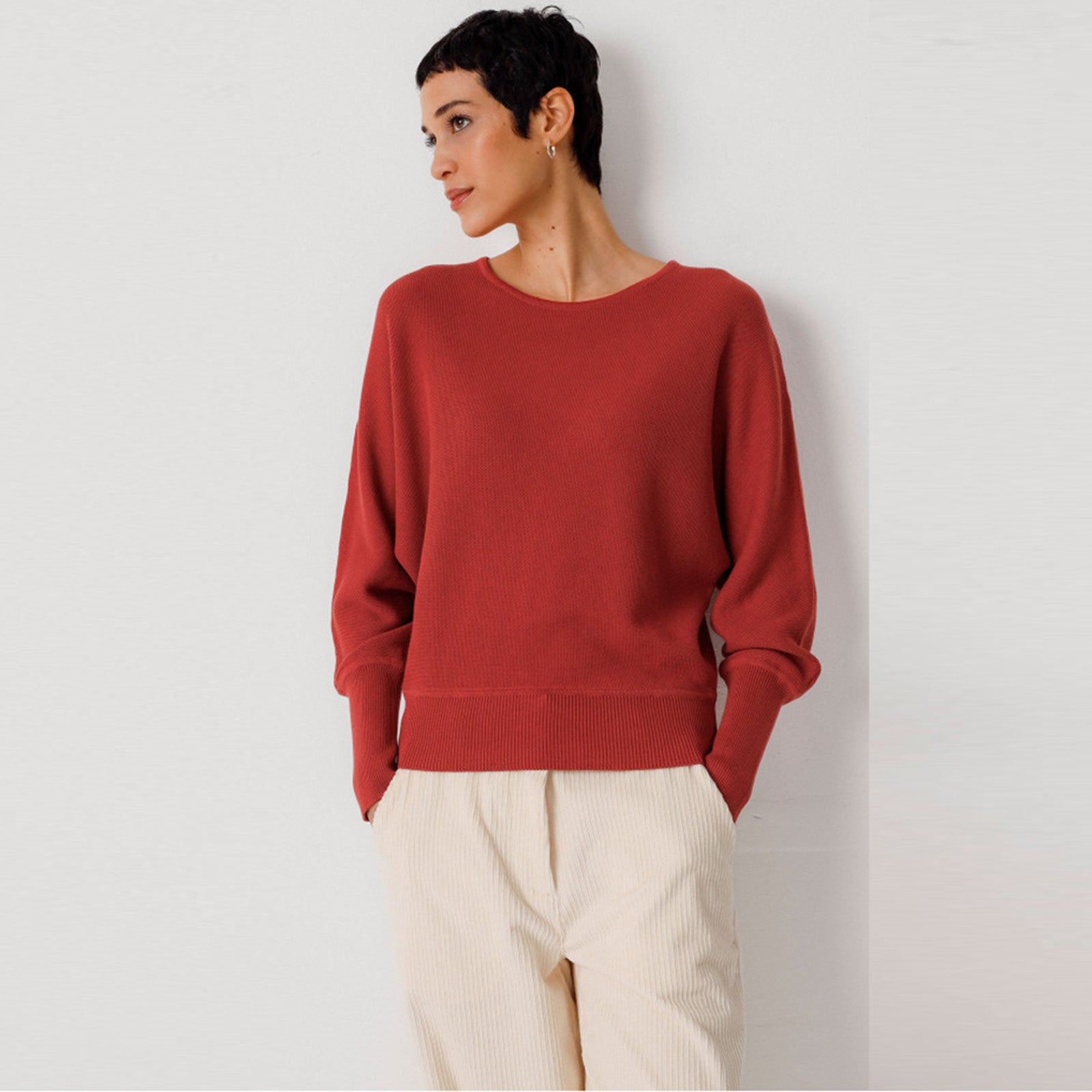 Ibar Sweater tile red