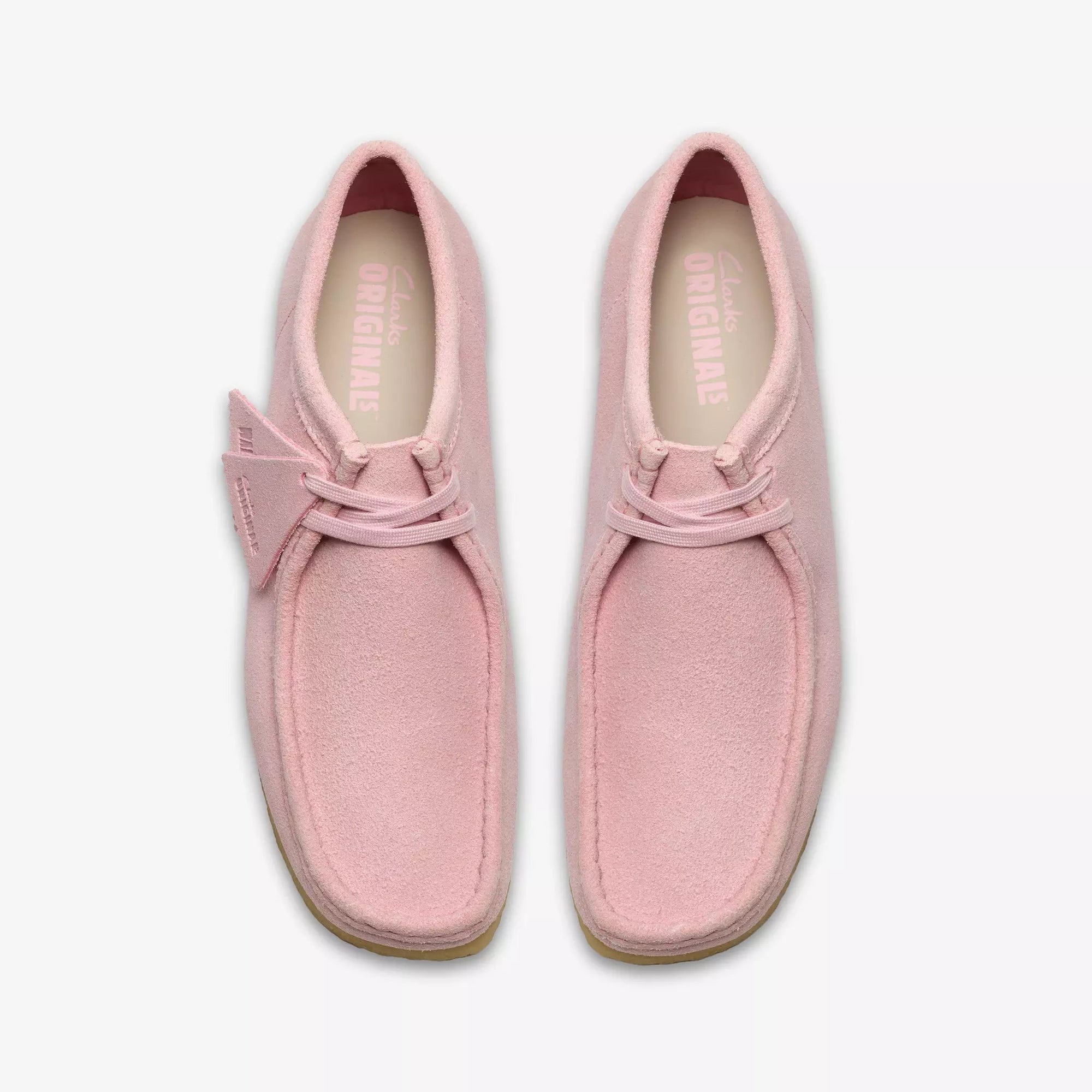 Wallabee Suede light pink Clarks Originals