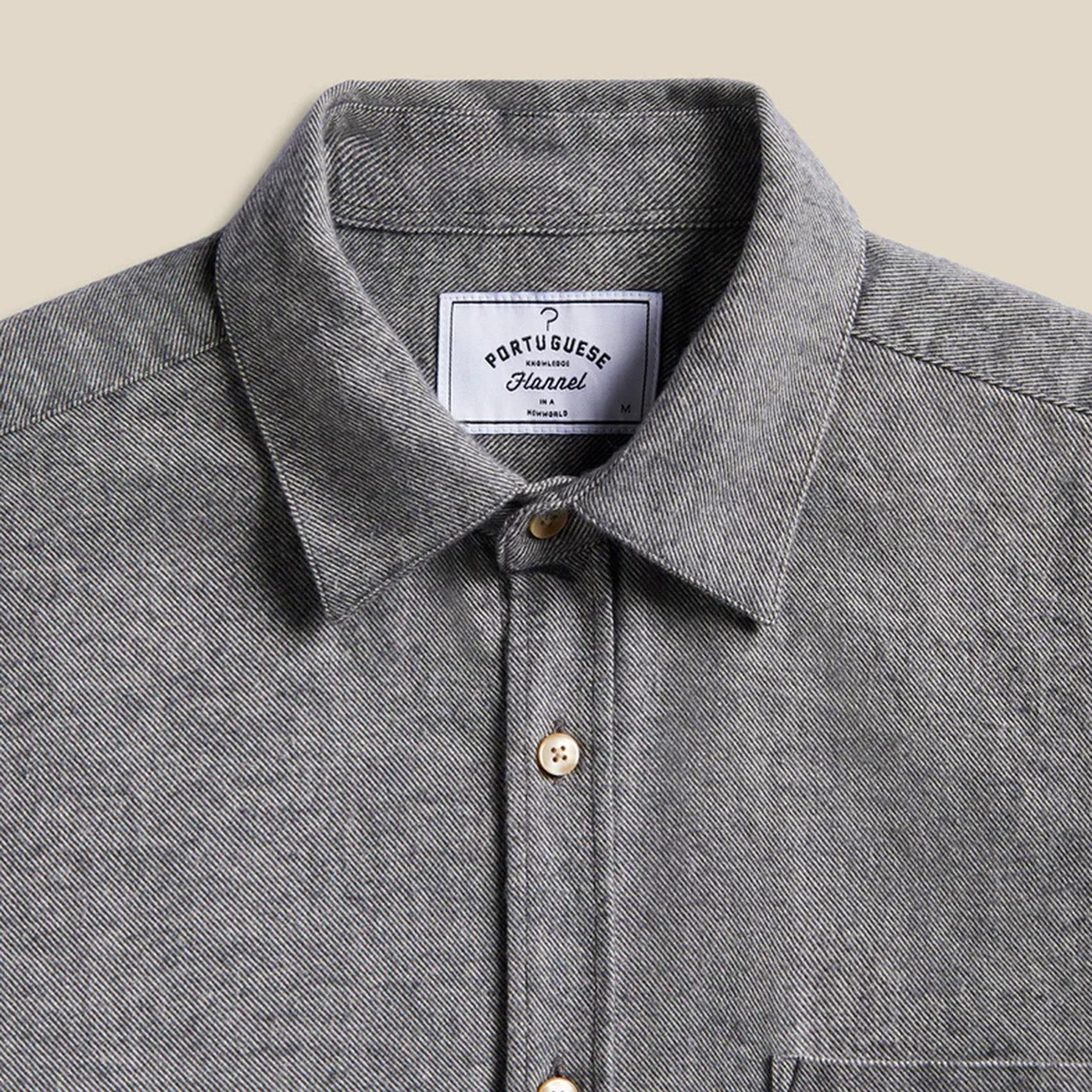 Teca Flannel Shirt light grey