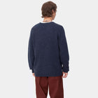 Anglistic Sweater speckeled air force blue