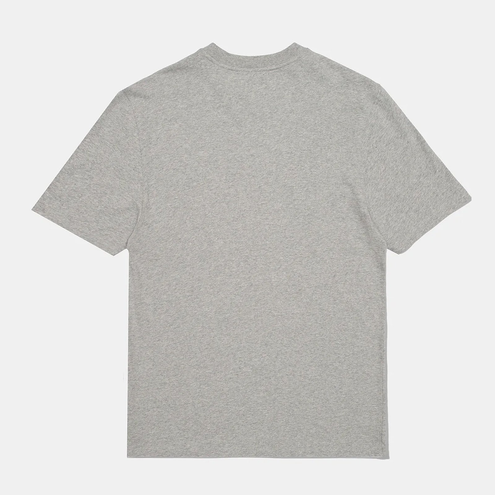 Duck Patch Tee NE plain grey melange