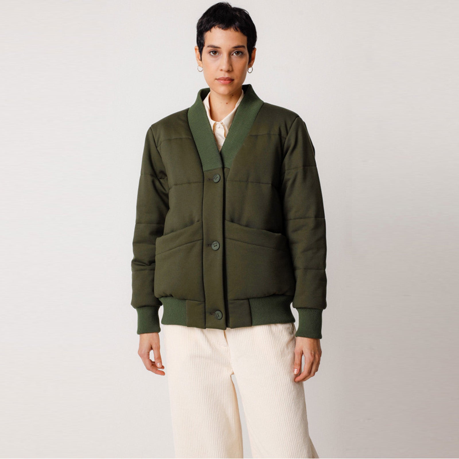 Hauza Jacket deep green