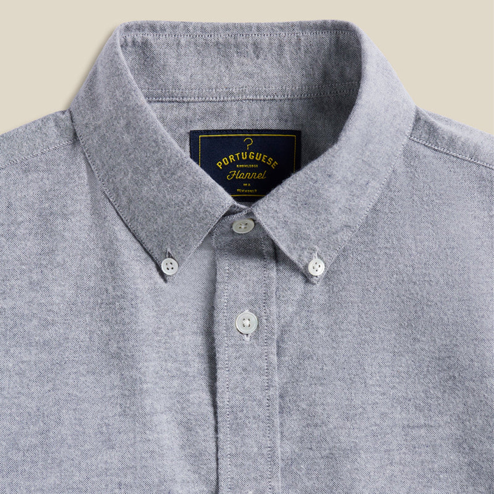 Brushed Oxford Shirt blue