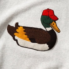 Duck Hunt Sweatshirt plain grey melange