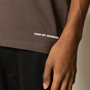 Patrick Organic Cotton T-Shirt dark brown