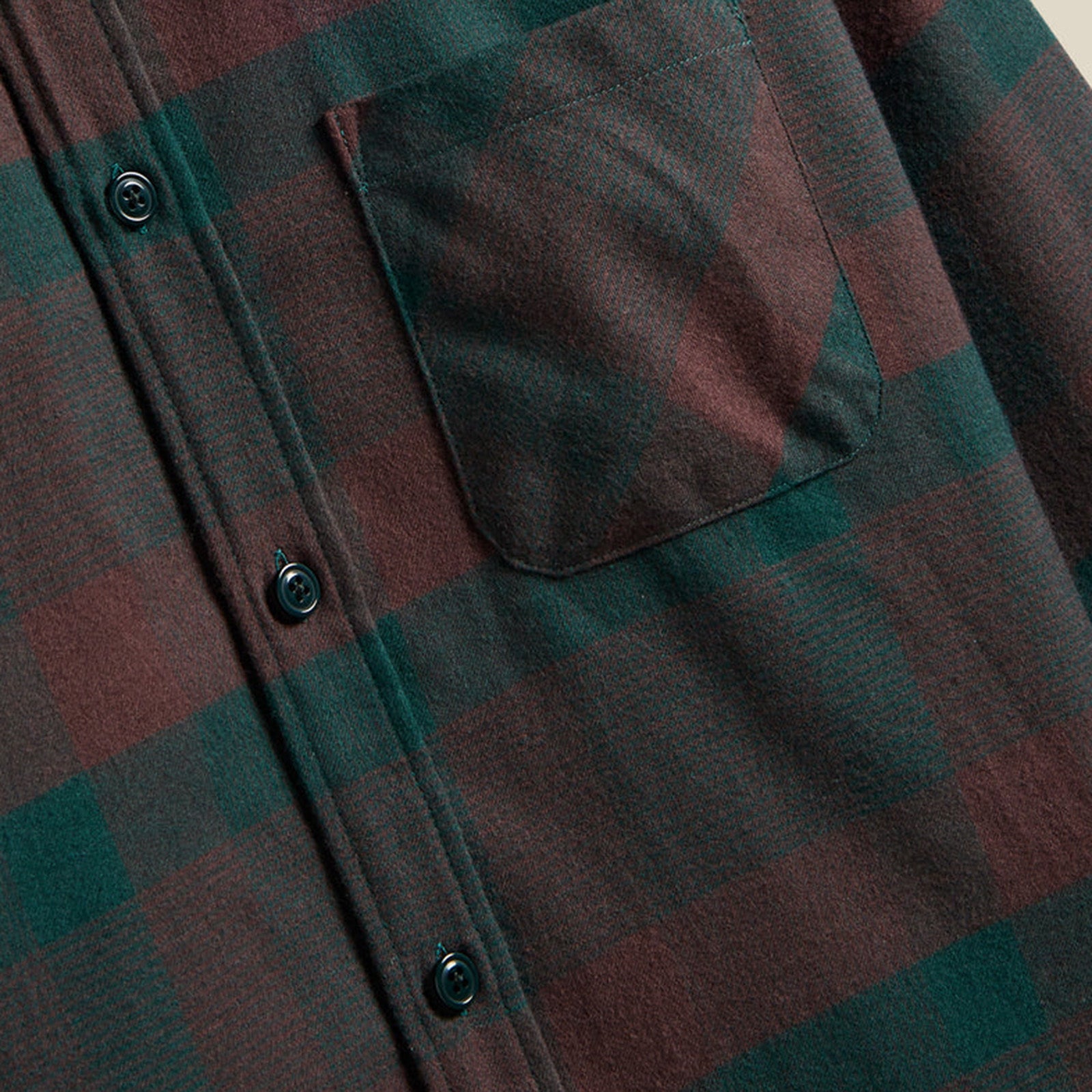 Walken Flannel Shirt brown/green