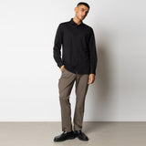 Clean Formal Stretch Shirt black