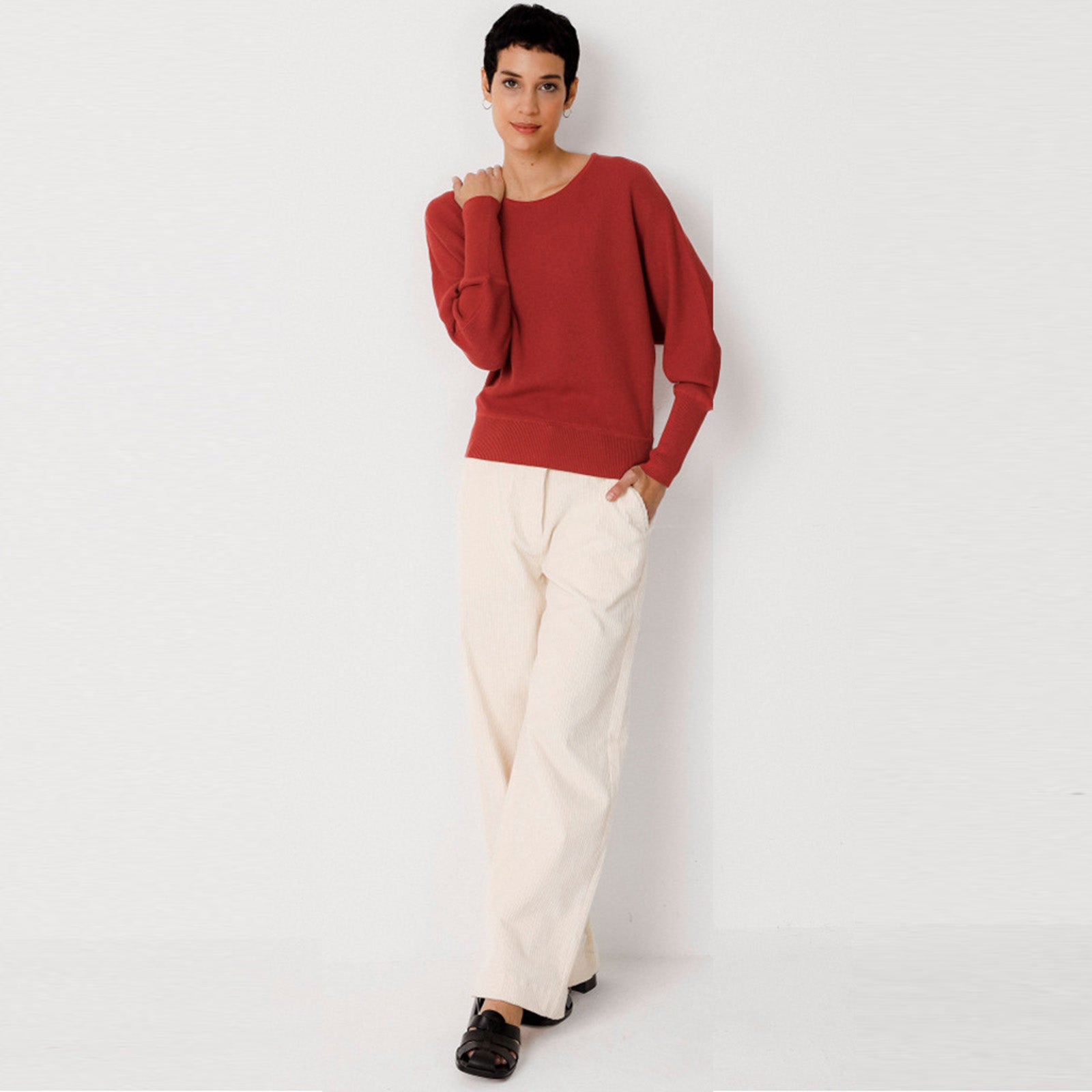 Ibar Sweater tile red