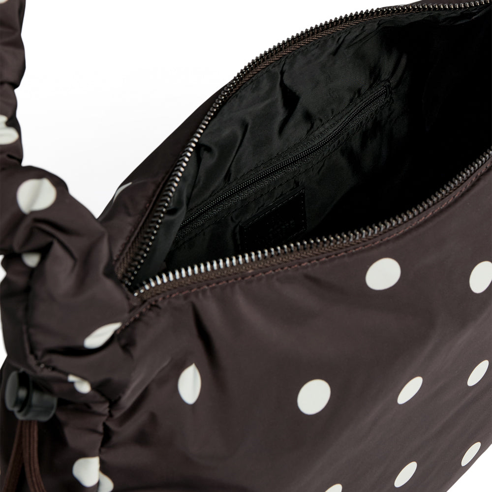 GroundMBG Recycled Bag polka dot brown 4654RPV-354